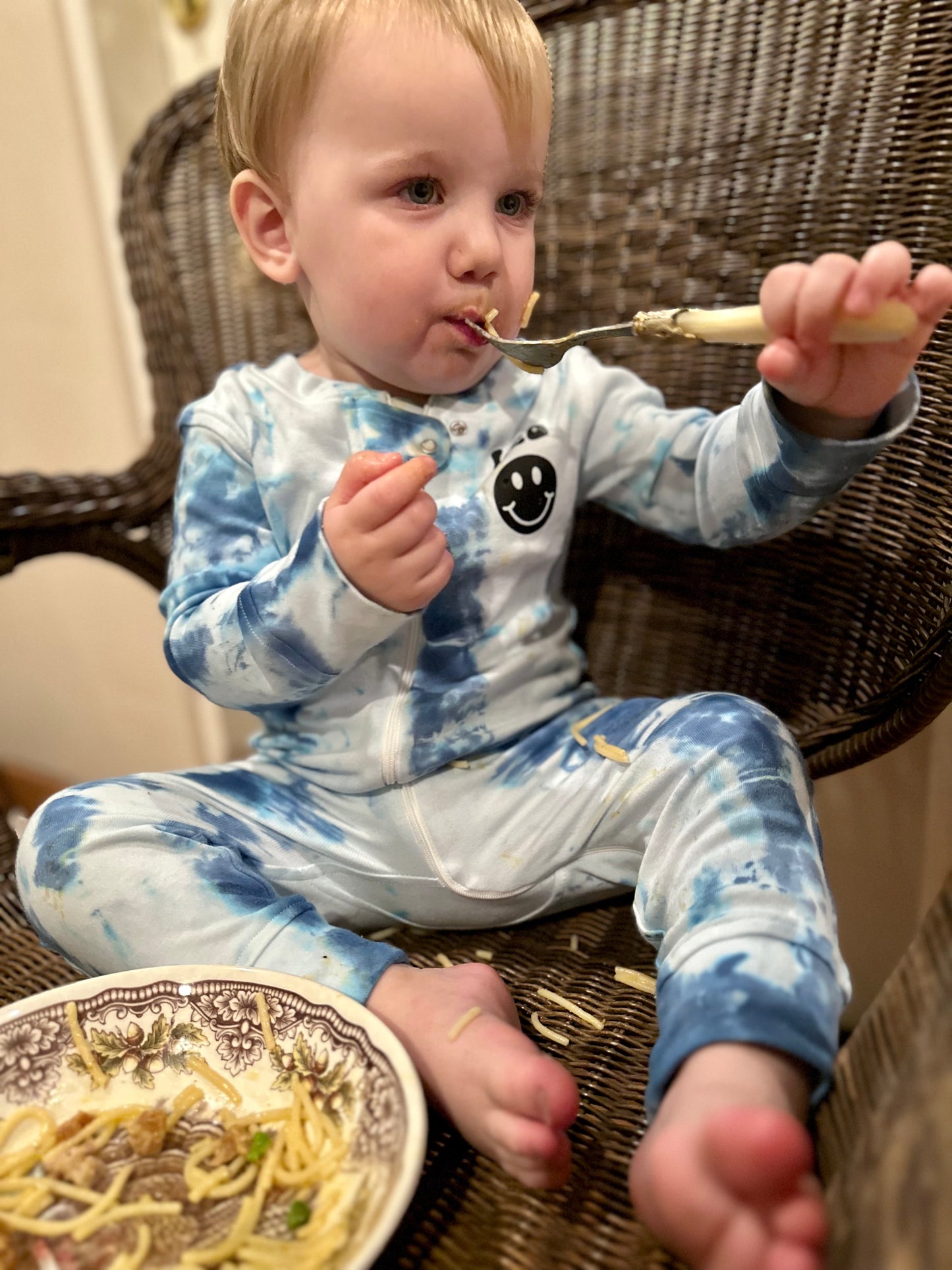 Custom Name Baby and Toddler Zip-Up Pajamas